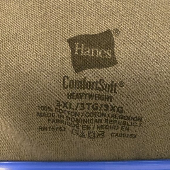 Fear the Beard T-shirt, Hanes ComfortSoft Heavyweight T-shirt, Men's 3XL - Picture 5 of 6